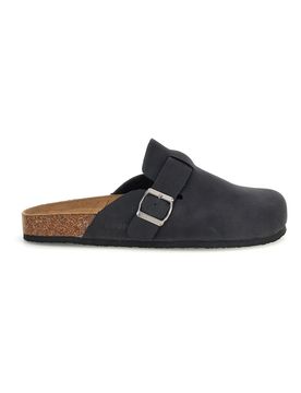 Ciabatta nera con fibbia GY42030 41
