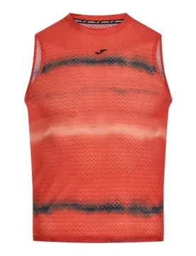 T-shirt Sans Manches Crono Printing Orange M - Joma - FashionsVida