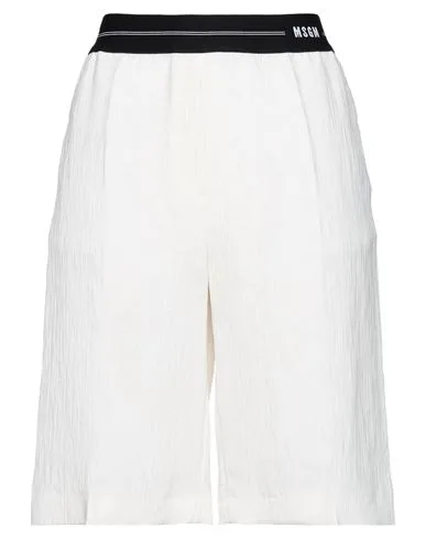 Shorts & Bermudashorts Damen Elfenbein 38 Damen - Msgm - FashionsVida