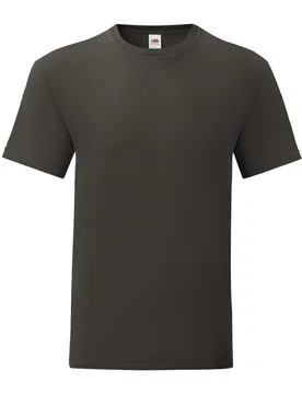 Mens Iconic 150 T-Shirt (Light Graphite) - Grey - Size 3xl - Fruit of the loom - FashionsVida