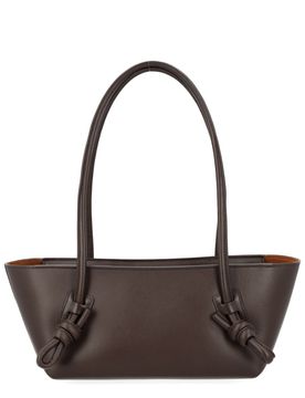 FLECA - Knotted-handle Shoulder Bag