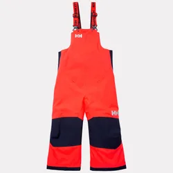Kid's Rider 2 Waterproof Insulated Bib Pink 3 - Neon Coral Pink - Unisex