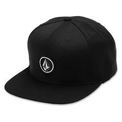 Cappellino Con Visiera Quarter Twill Black One Size