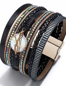 Fashion New Bracelet Woven Natural Shell Baroque Imitation Pearl Women's Bracelet Jewelry - Aliexpress - FashionsVida