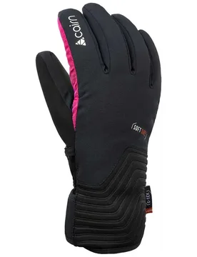 Gants Elena C-tex Black / Neon Pink 6 1/2 - Cairn - FashionsVida