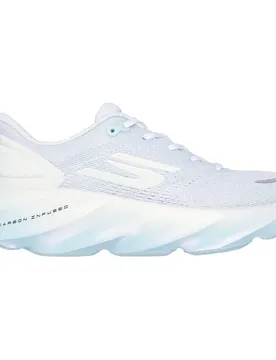 Scarpe Da Running Skx Aero Wave Burst White Textile / Light Blue Trim EU 37