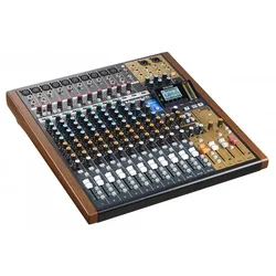 Mixeur Audio Model 16 16 Channels 20 30000hz Black / Gold / Wood One Size unisex