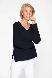 V-Pullover, 1/1 Arm, uni female