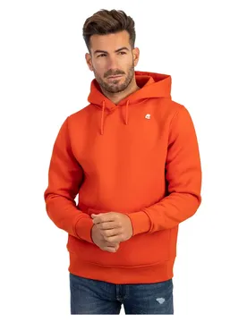 Felpa Con Cappuccio Bernie Spacer Orange XL
