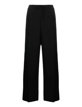 Pantaloni larghi a vita alta