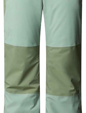 Warme, wasserfeste Skihose W Lenado Pant Slate Moss Bark Mist für Damen Größe L Grün