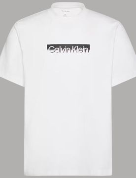 T-shirt Cotone 100% Logo Metallic Elegante