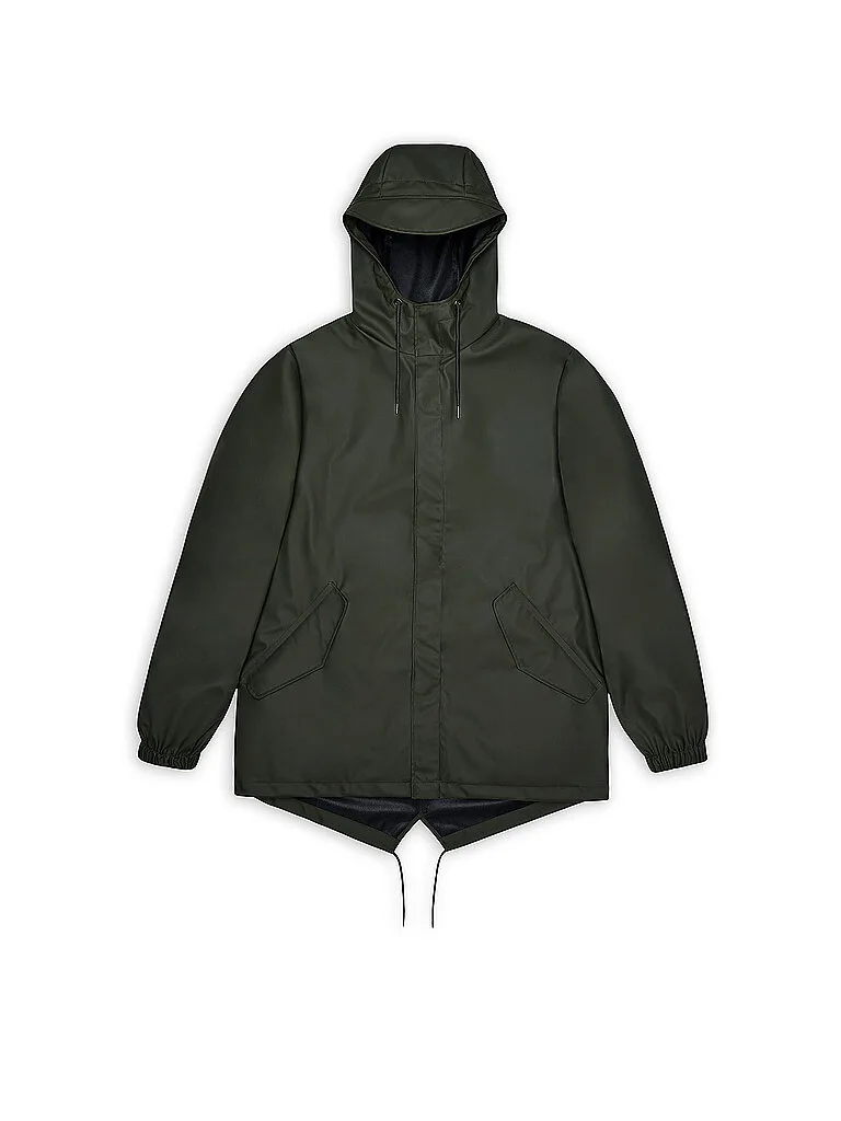 Rains Cortavientos verde L - Rains - FashionsVida