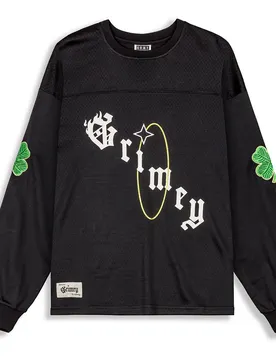 T-shirt à Manches Longues Saoirse Mesh Black XL Homme