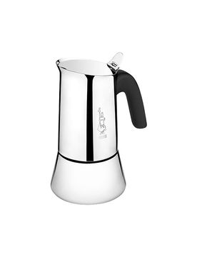 Espressokocher Venus 4 Tassen Edelstahl silber baby