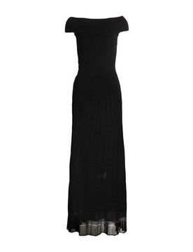 Vestido largo Mujer Negro M Mujer