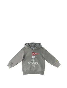 Felpa con cappuccio GRIGIO 8A - Sun68 - FashionsVida