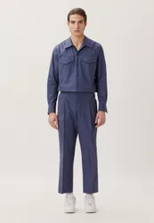 Regular Casual Hemd Uni Grau XXL