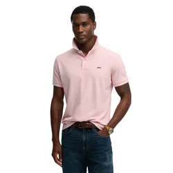 Polo à Manches Courtes Classic Pique Montauk Pink M