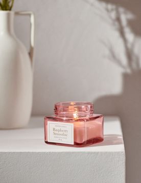 Candela profumata Raspberry Smoothie - rosa pastello