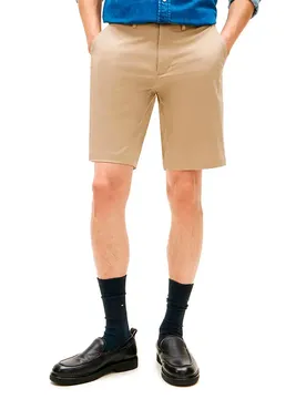 Pantaloni Corti Chino Mw0mw1937 Batique Khaki 34