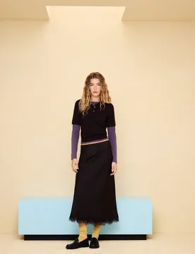 Jersey cuello polo manga corta de mujer - Easy Wear - FashionsVida