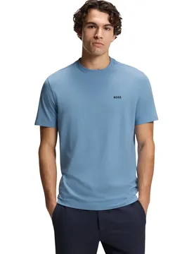 Boss Herren T-Shirt Azurblau 516727