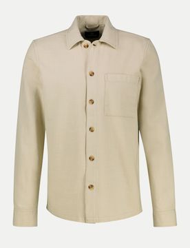 Hemd aus Baumwolle Beige XXXL