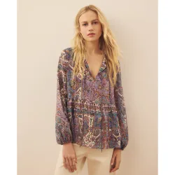 Blusa de mujer flores