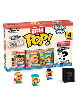 Porte-clés Bitty Pack Series Retro Toys 4 Unités Multicolor One Size unisex - Funko - FashionsVida