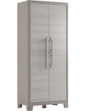 Armario resina Escobero Gulliver Multispace 2 Puertas 80x44x182 cm - Keter - FashionsVida
