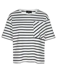Monari Camiseta azul oscuro 36