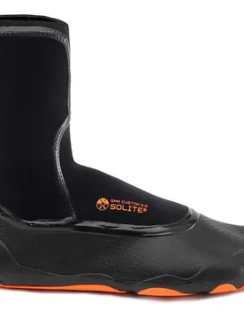 Chaussons De Plongée Custom 2.0 5 Mm Orange / Black EU 42 unisex