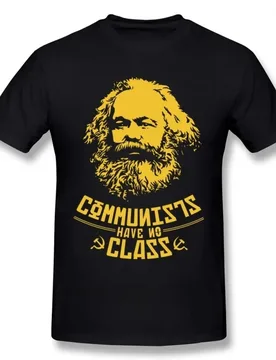 Karl Marx Communists Have No Class Men's t-shirts Cotton Clothes Unique CCCP Marxism Punk Designer Streetwear T-shirt - Aliexpress - FashionsVida