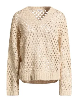 Pullover Mujer Beige 3XL,L,M,XL,XXL Mujer - Brunello cucinelli - FashionsVida