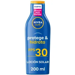 Leche Solar Hidratante FP 30 Protege & Hidrata 200 ml