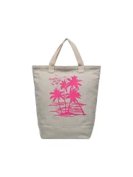 Mochila de playa Drink the Wave crema