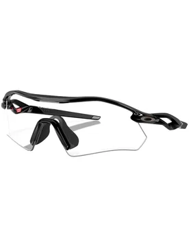 Lunettes de soleil photochromiques - Radar Plate Polished Black Photochromic - Noir - Oakley - FashionsVida