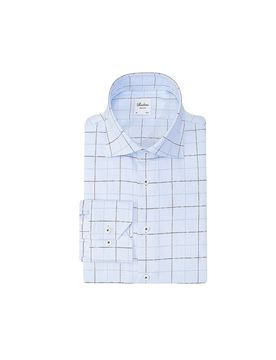 Camisa Slim Fit azul claro 42