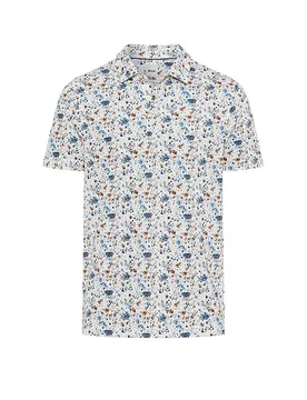 Brax Polo PEPE P blanco XXL - Brax - FashionsVida