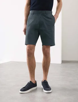 Regular Fit Super Lightweight Chino Shorts Dark Petrol male - Autograph - FashionsVida