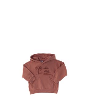 Felpa con cappuccio ROSA SCURO 5A