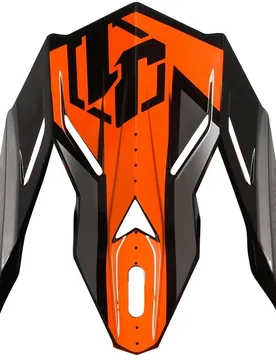 Tesina Per Casco J38 BLADE Arancio Nero taglia unica - JUST1 - FashionsVida