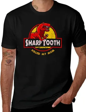Sharp Tooth Killed My Mom (Land Before Time) T-Shirt man t shirt cotton high quality t shirts for man cotton soft - Aliexpress - FashionsVida