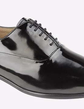 Trieste Leather Mens Shoes - Black - Size Uk 6 - Montecatini - FashionsVida