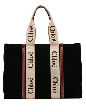 Large Wool Woody Tote - Chloé - FashionsVida