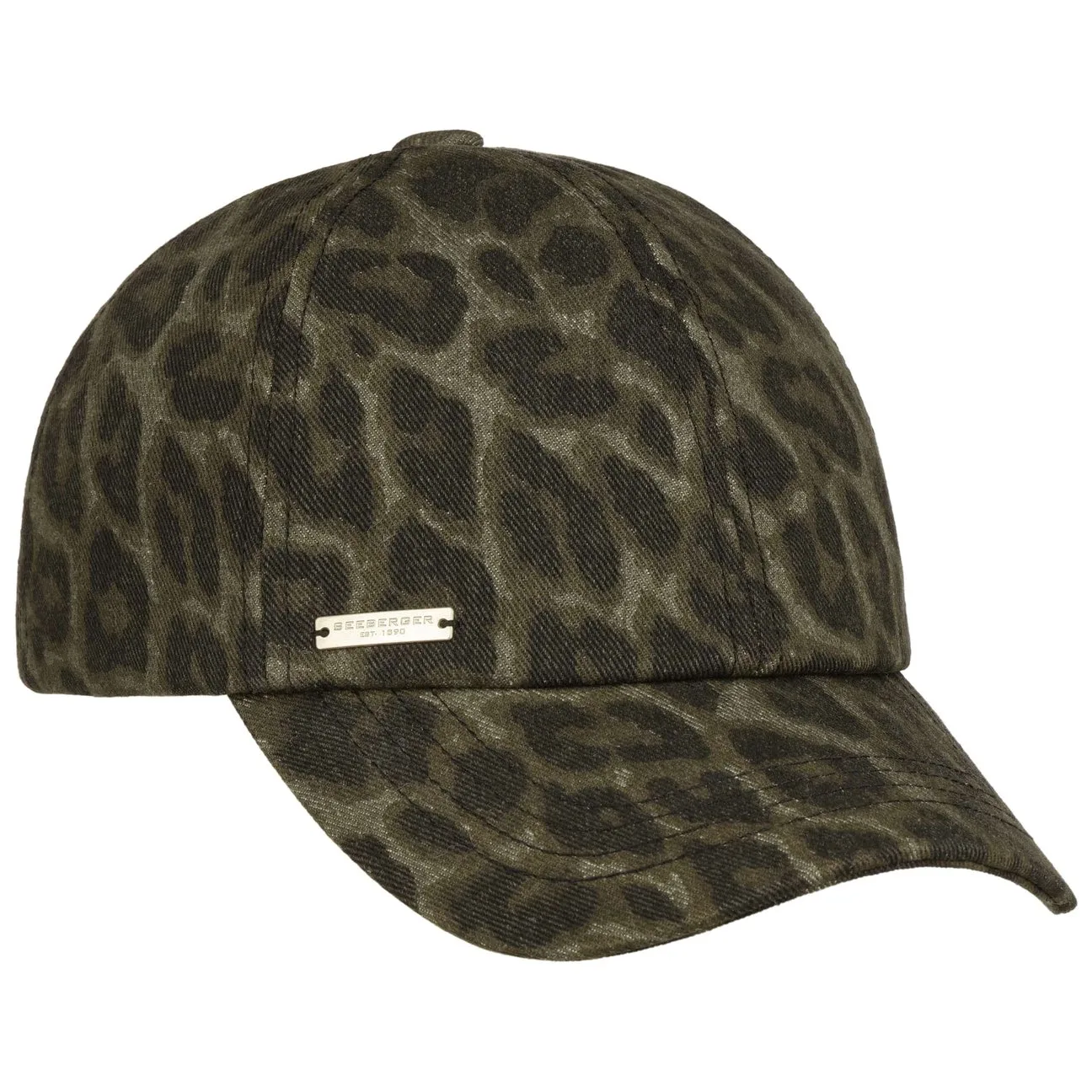 Leo Cotton Cap by - olive - Damen - Size: One Size - Seeberger - FashionsVida