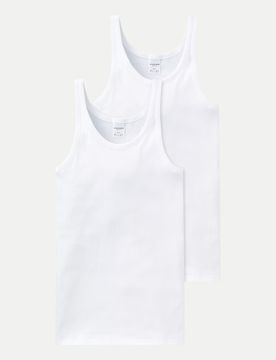 Unterhemd 2er-Pack Weiß XL