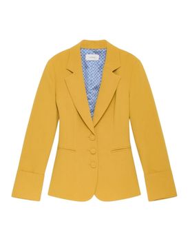 Giacche donna - giacca sable crepe - senape