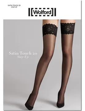 Media de 20 deniers con encaje elástico - Wolford - FashionsVida